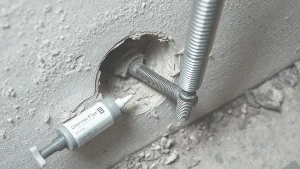 Montaż kotwy chemicznej w suficie: 9 kluczowych kroków