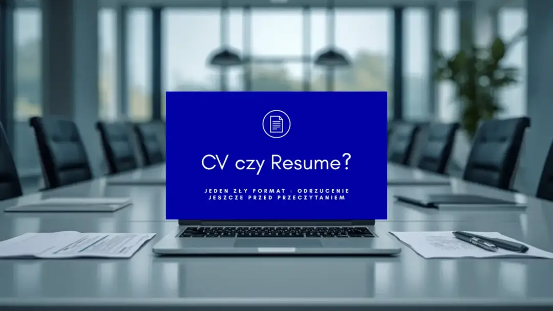CV a Resume - Błąd kosztuje pracę? Poznaj różnice