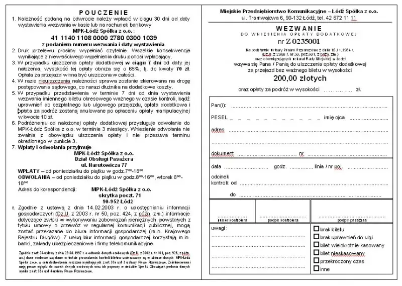 Po jakim czasie przedawnia się mandat ztm i co warto wiedzieć?