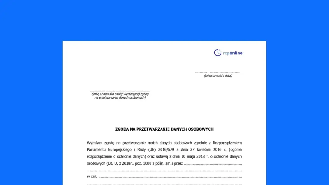 Jakie dane do umowy? Pełna lista dla bezpieczeństwa i RODO