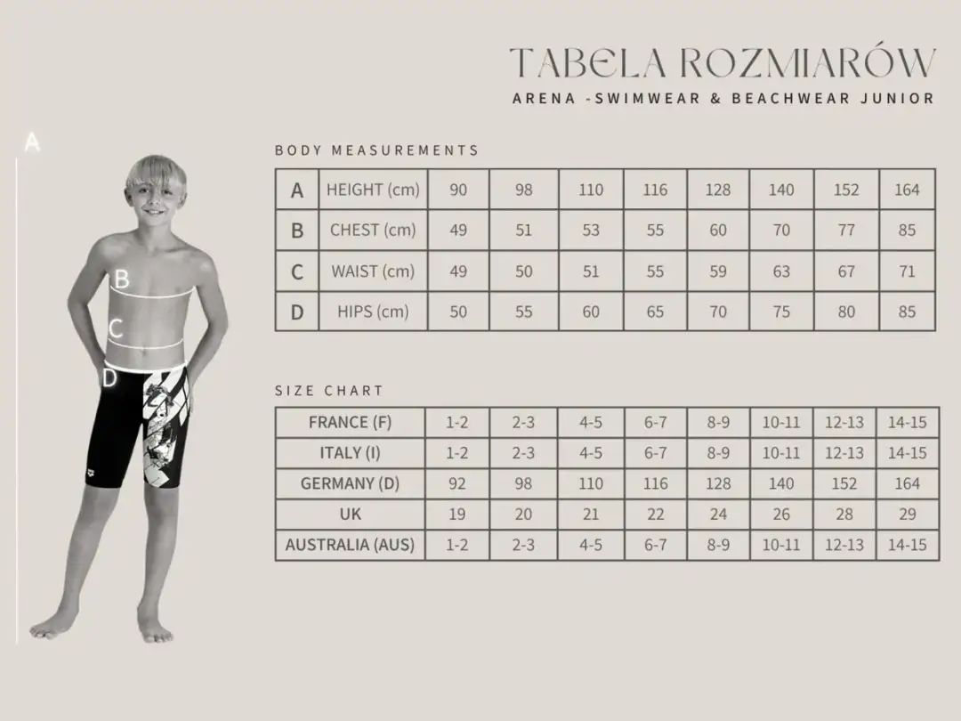 Kąpielówki Arena: Jak wybrać idealny model i rozmiar?