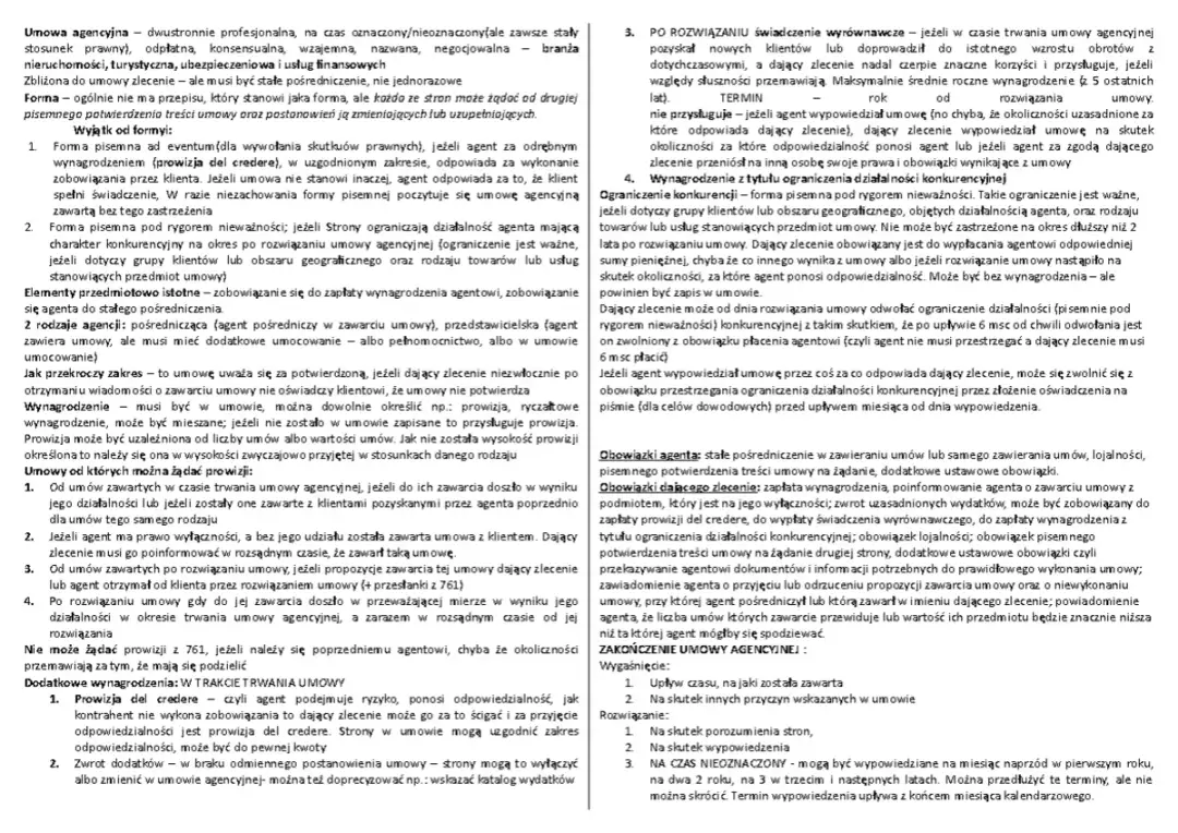 Umowa agencyjna - co to jest? Klucz do efektywnej współpracy
