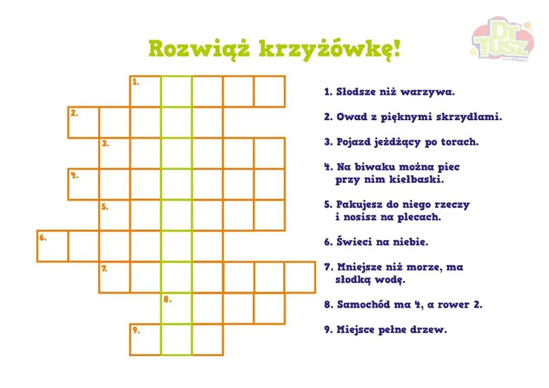 Smakuje potrawy i napoje krzyżówka - znajdź odpowiedzi na trudne hasła