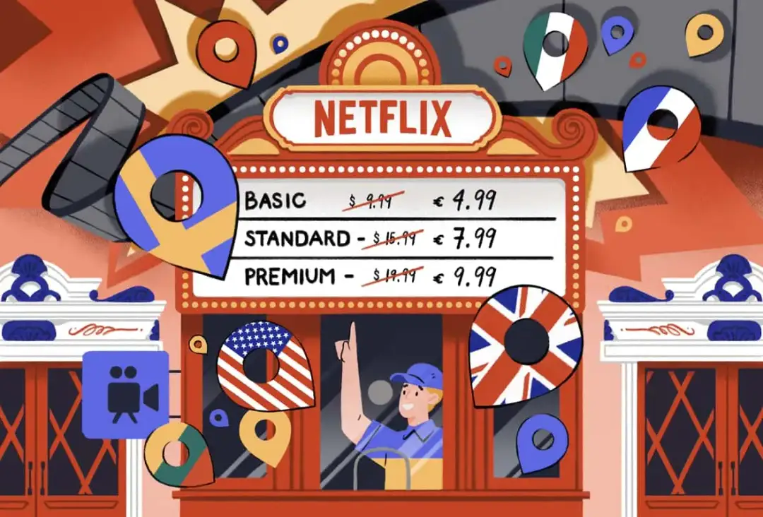 Gdzie najtańszy Netflix? Odkryj tanie subskrypcje w różnych krajach