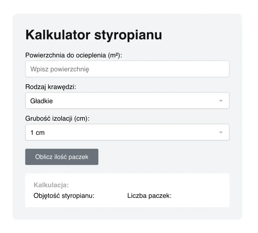 Styropian 10 cm: Ile m² ma paczka? Sprawdź obliczenia!