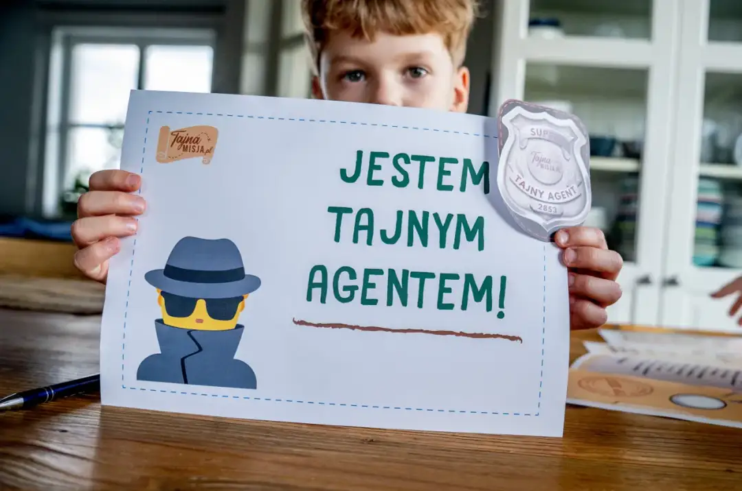 Gry szpiegowskie dla dzieci - 3 gotowe scenariusze na domową misję