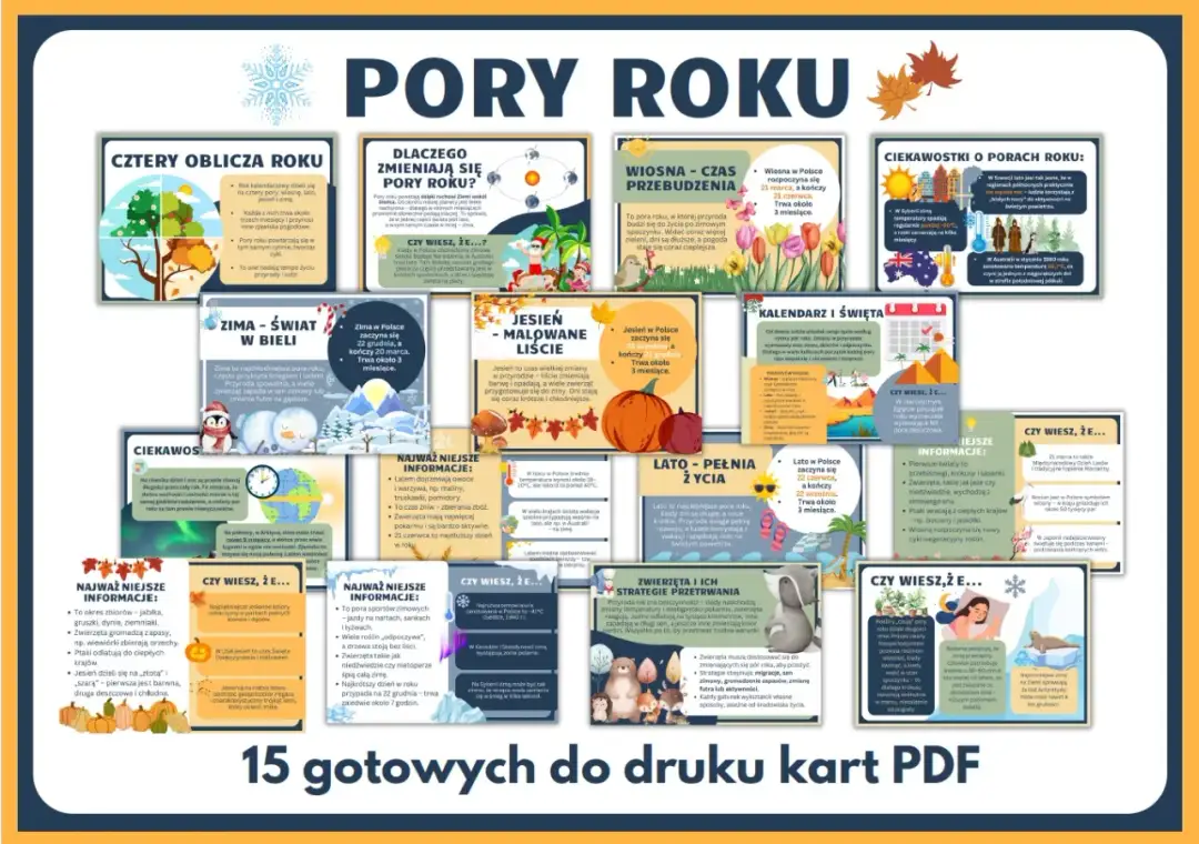 Pory roku w Polsce - Dlaczego jest ich więcej niż cztery?