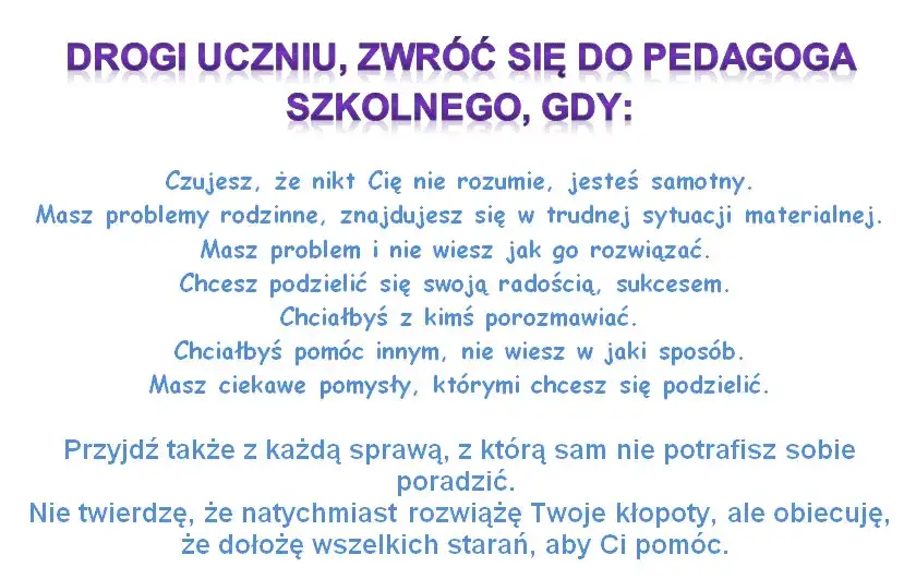 Pedagog szkolny: co robi? Poznaj jego rolę i zadania