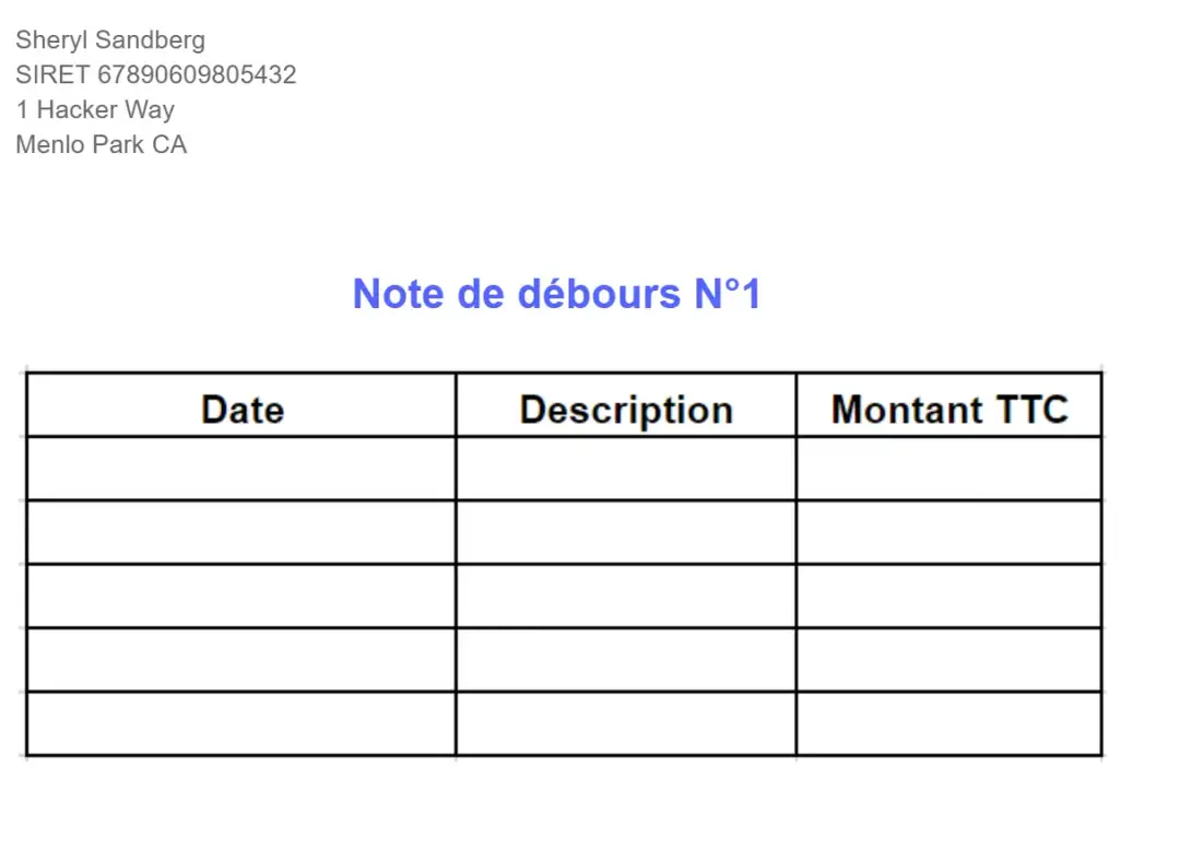 Note de débours - Comment rembourser des frais sans risque fiscal ?