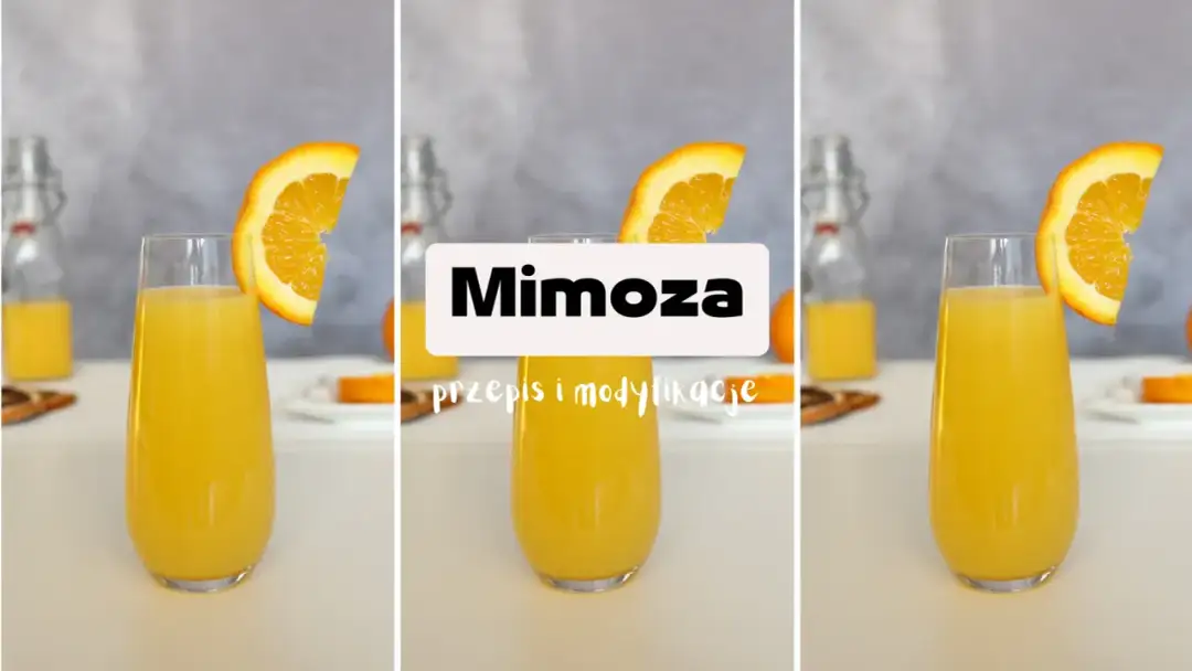 Orzeźwiający drink z prosecco i sokiem pomarańczowym, ozdobiony plasterkiem pomarańczy. Idealny na brunch.