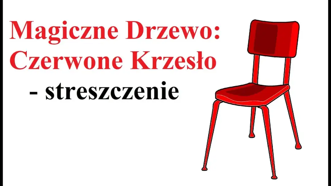 Jak powstało czerwone krzesło? Tajemnica magicznego pochodzenia