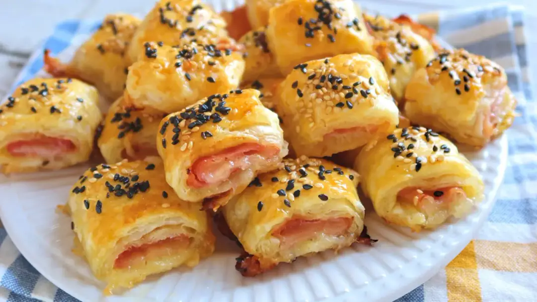 Hojaldre de jamón y queso - Trucos para que quede siempre crujiente