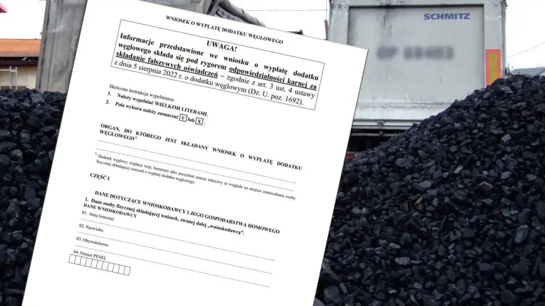 Gdzie złożyć wniosek o dofinansowanie do węgla i uniknąć problemów