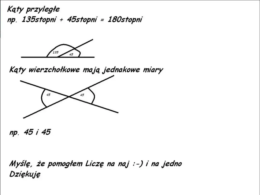 Kąty przyległe - Jak ich nie pomylić i szybko obliczyć miarę? Kąty przyległe - Jak ich nie pomylić i szybko obliczyć miarę?