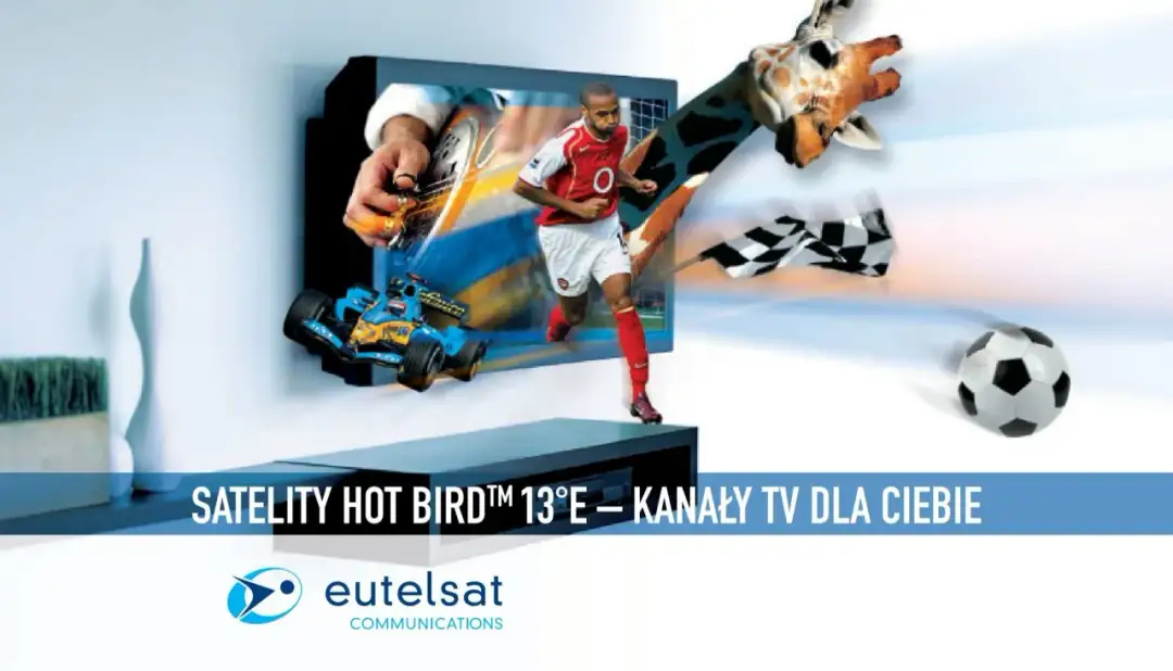Hot Bird 13E: Lista kanałów FTA, 4K i płatnych aktualizacja