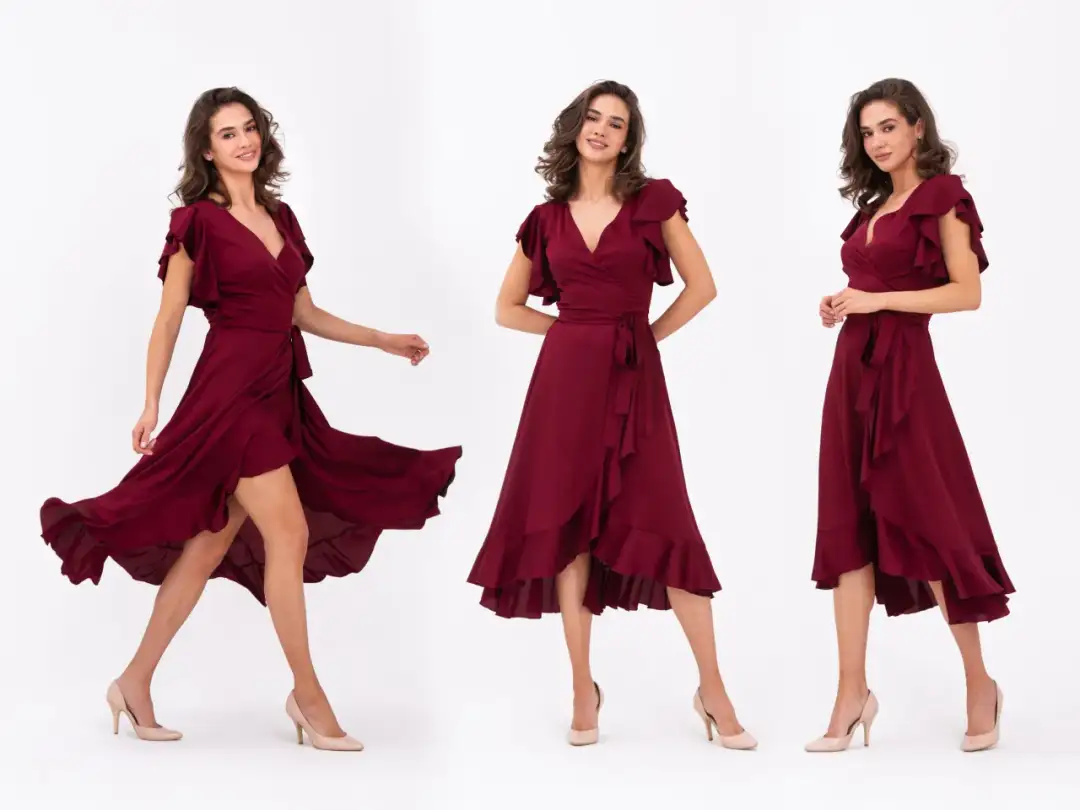 Zapatos para un vestido burdeos - Colores y modelos que estilizan