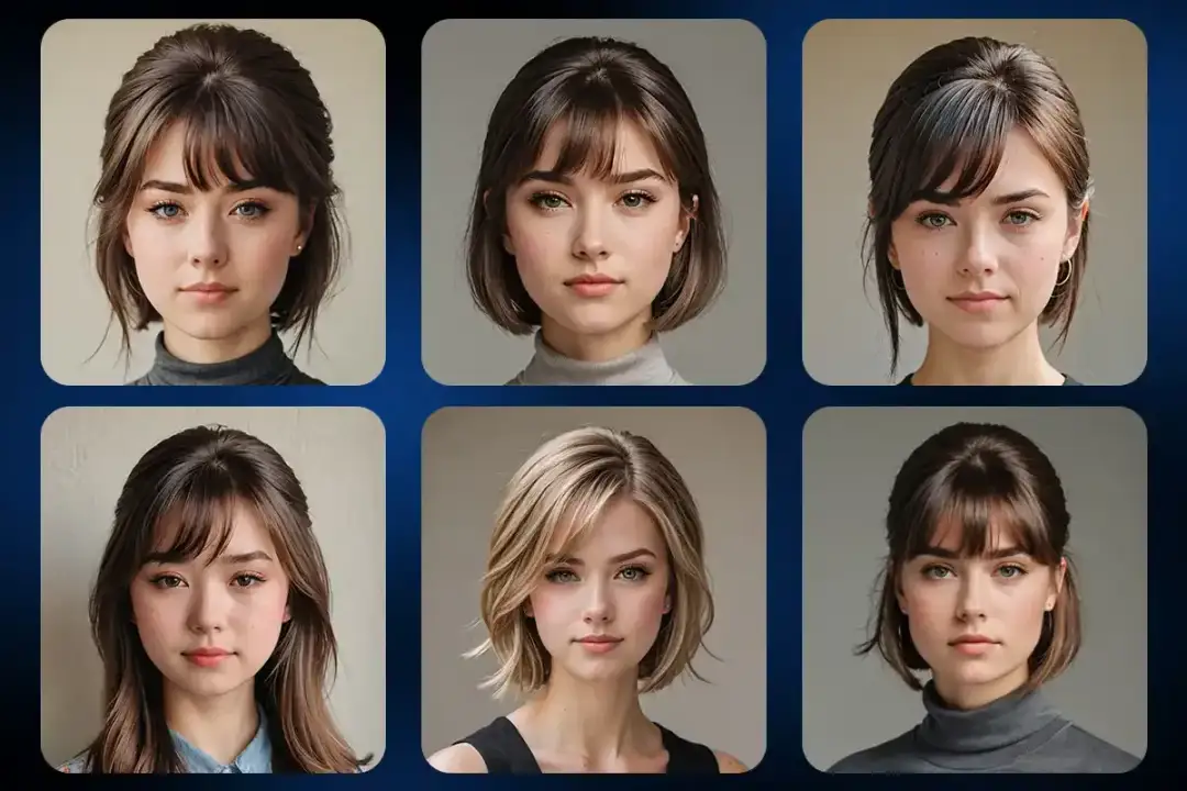 ¿Qué flequillo te favorece más? - Guía según tu rostro y cabello