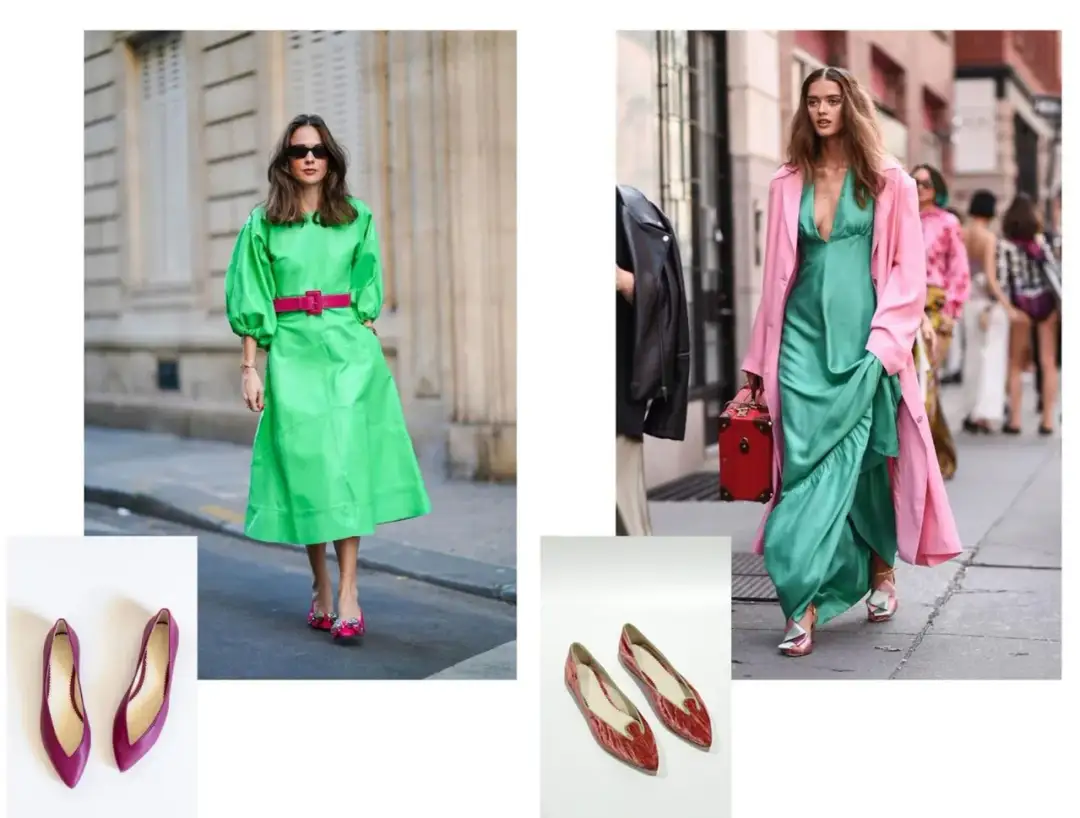 Cómo combinar un vestido verde - Guía de zapatos y complementos