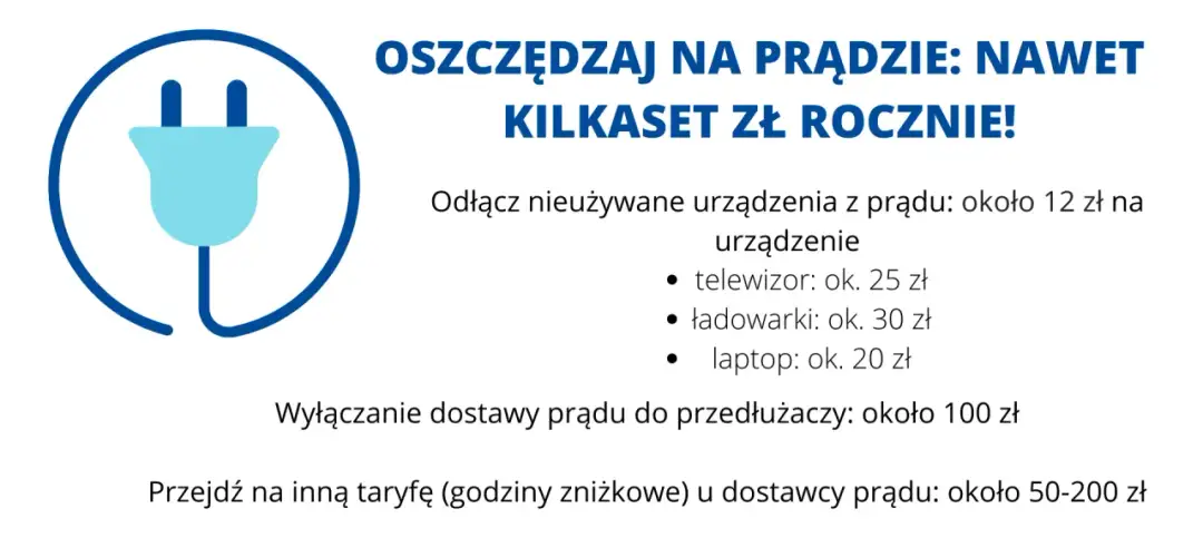 Jak oszczędzać prąd? Proste sposoby na niższe rachunki
