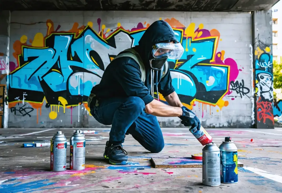 Graffiti lernen: Dein Leitfaden für legale Wandkunst & Techniken