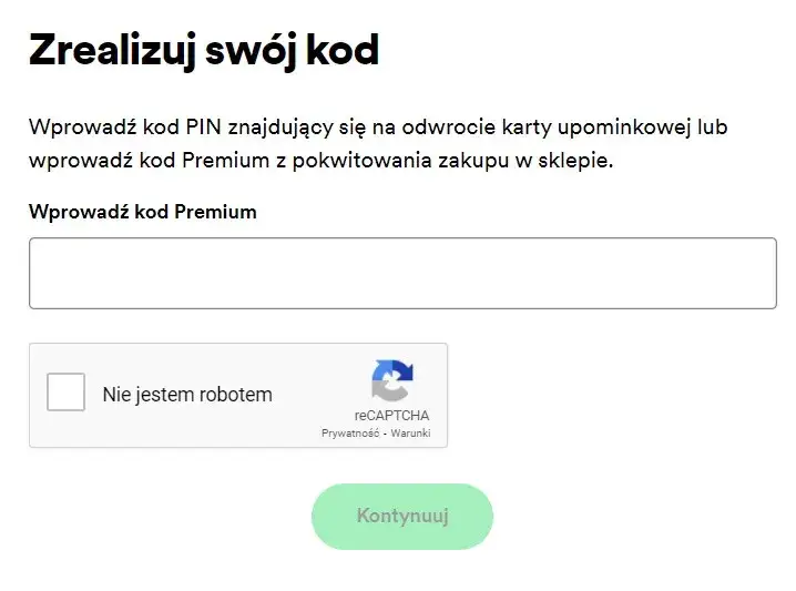 Gdzie wpisać kod Spotify z Media Expert, by cieszyć się Premium?