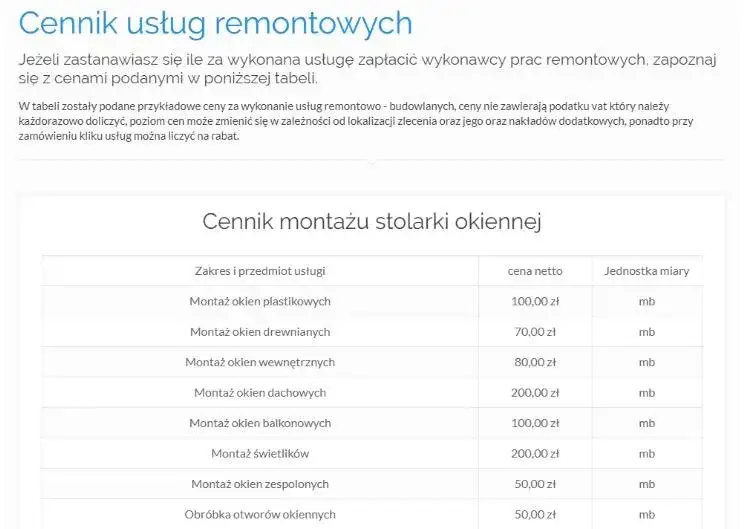 Cennik prac budowlanych: aktualne koszty i ceny usług w 2025