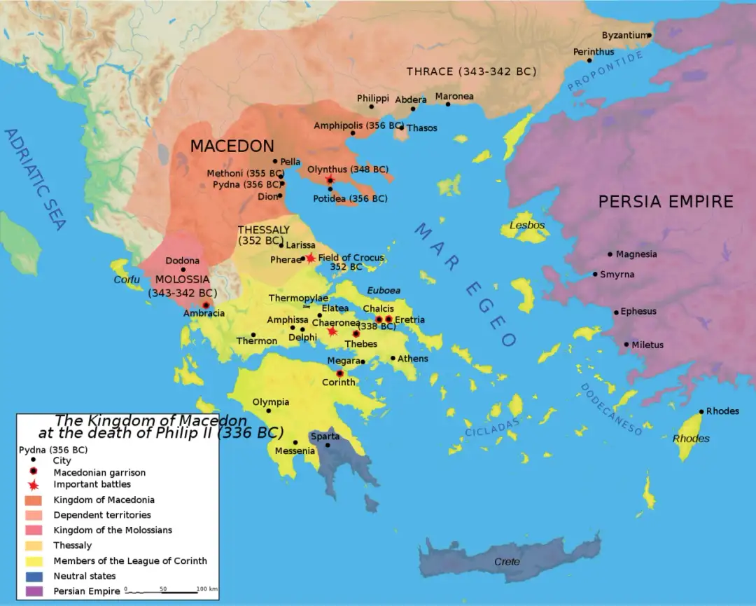 Mapa starożytnej Macedonii - odkryj jej tajemnice i historię