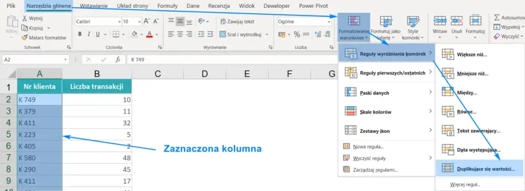 Skuteczne metody znajdowania duplikatów w Excelu: krok po kroku