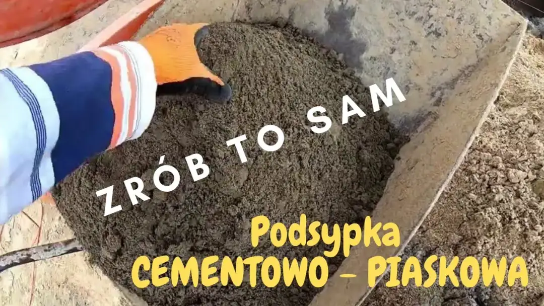 Podsypka cementowo-piaskowa: Idealne proporcje dla trwałości