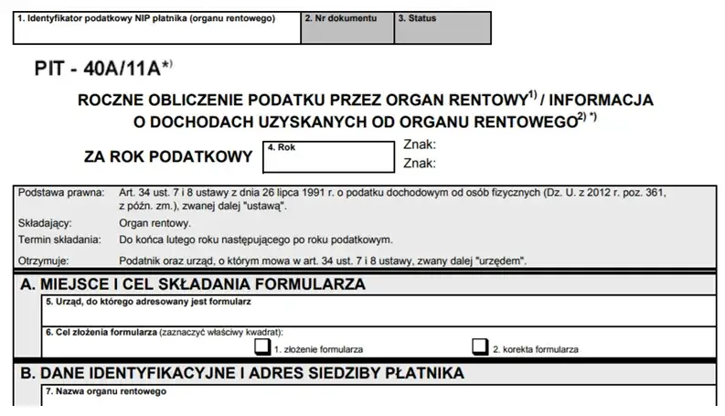 Czy musisz rozliczać PIT-40A? Sprawdź, kiedy to konieczne