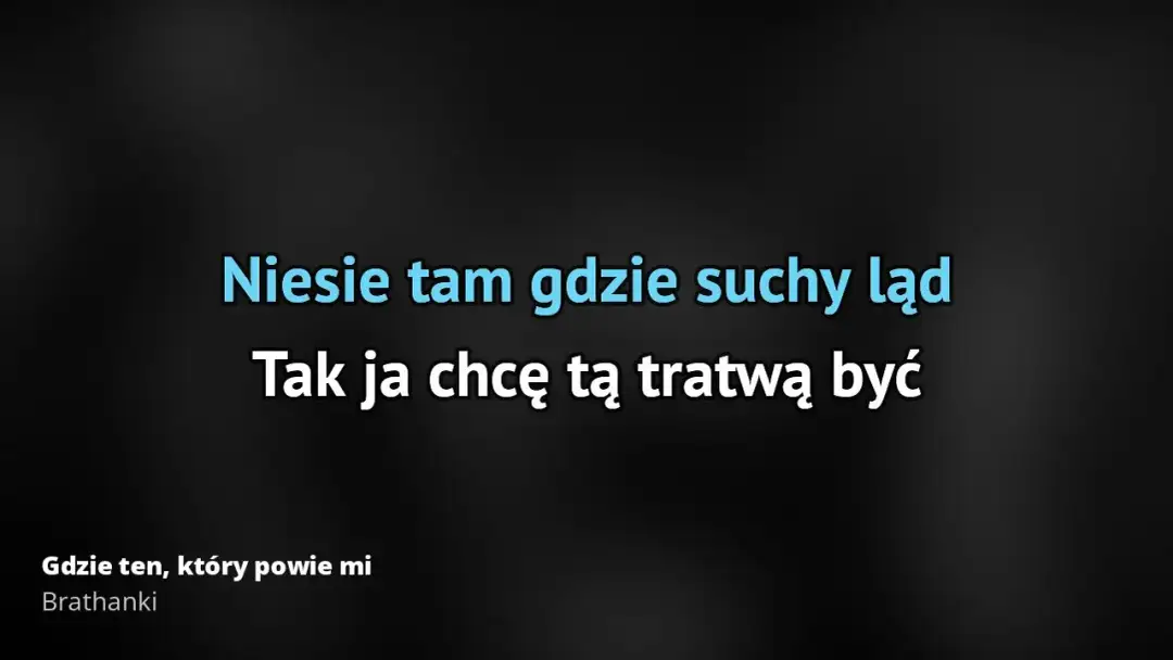 Poznaj tekst piosenki Gdzie ten który powie mi - historia przeboju Brathanki