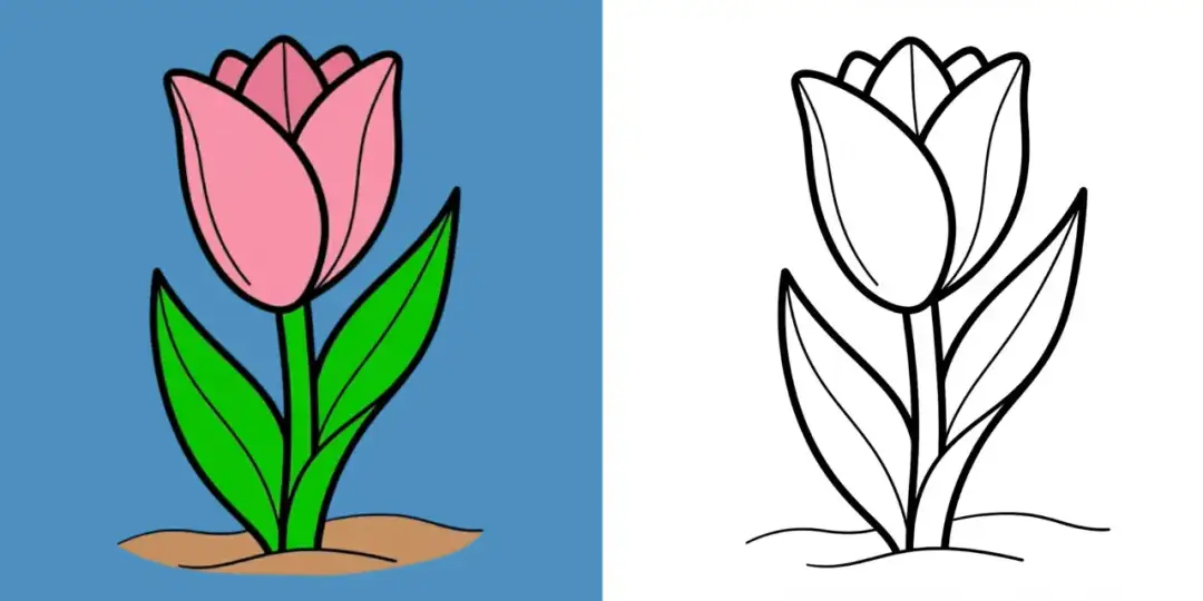 Blumen malen lernen: Einfache Anleitungen & kostenlose Vorlagen