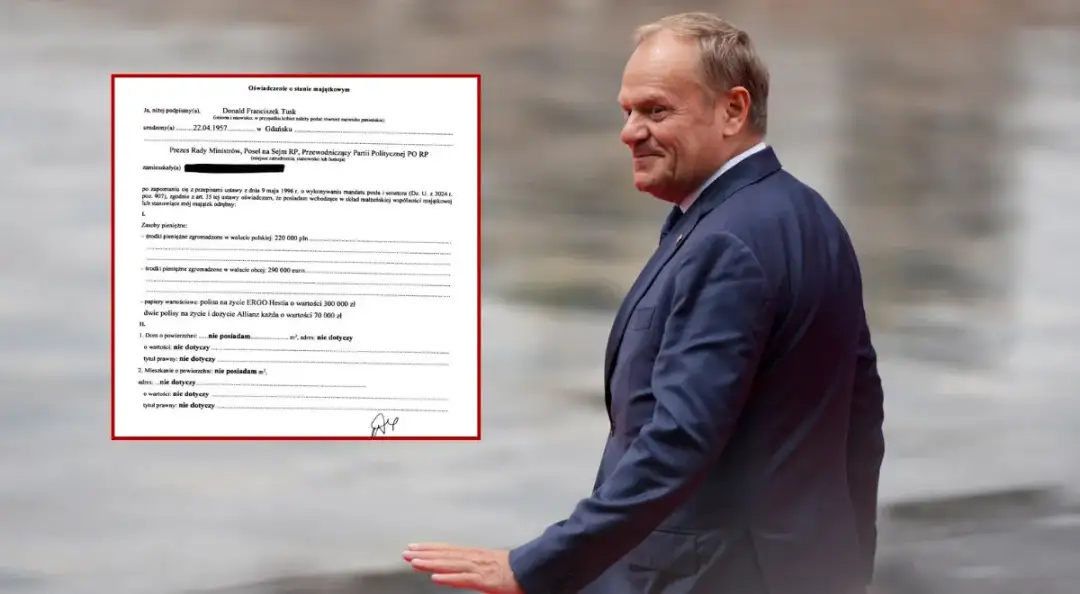 Zarobki i majątek Donalda Tuska: Ile naprawdę posiada premier?