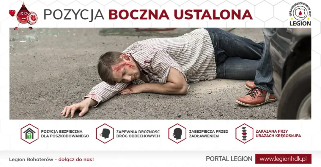 Pozycja boczna bezpieczna - kiedy ją stosować, aby uratować życie