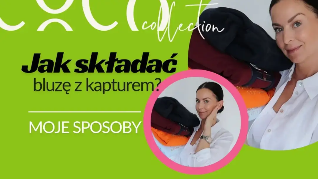 Jak złożyć bluzę z kapturem do walizki, aby zaoszczędzić miejsce