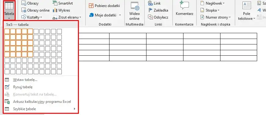 Jak przenieść tabelę z Worda do Excela bez utraty formatowania