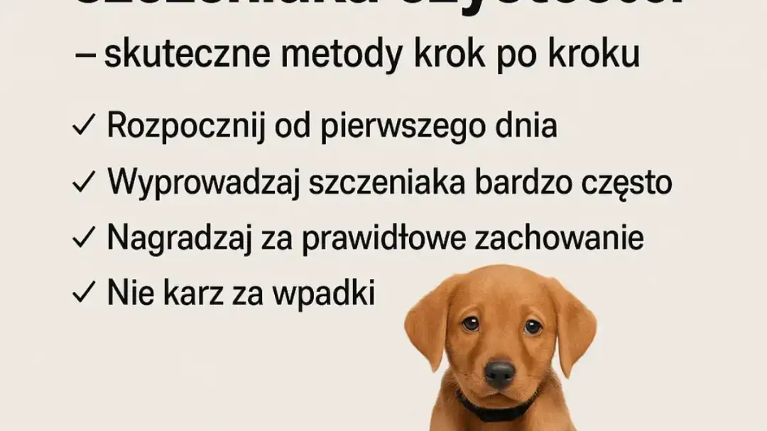 Jak często wyprowadzać szczeniaka? Plan nauki czystości krok po kroku