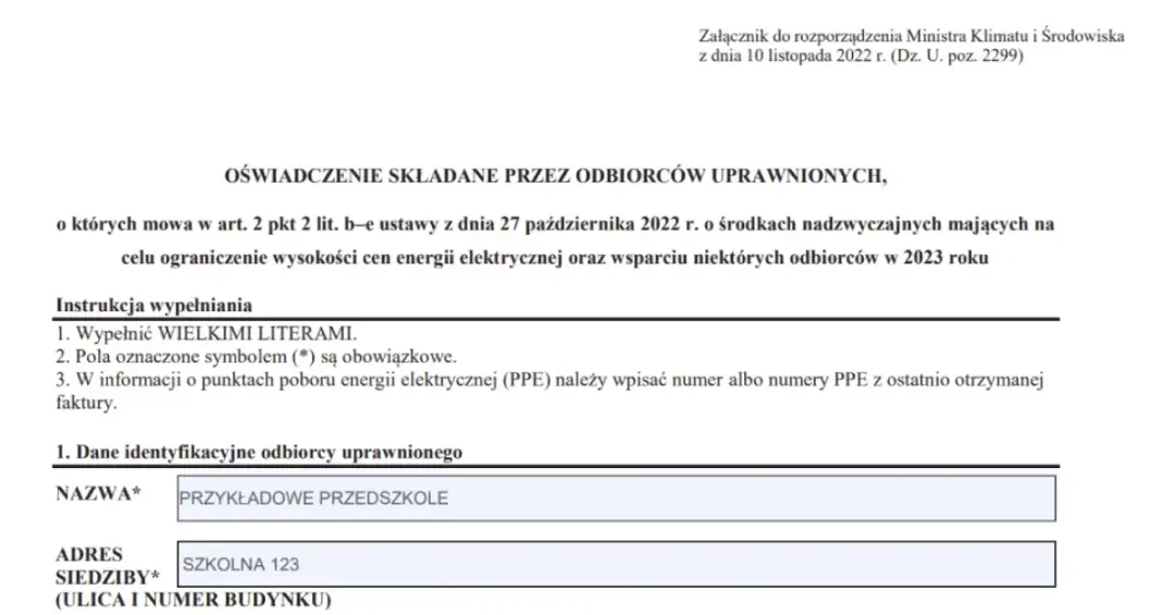 Jak złożyć oświadczenie o zamrożeniu cen prądu i uniknąć wysokich rachunków