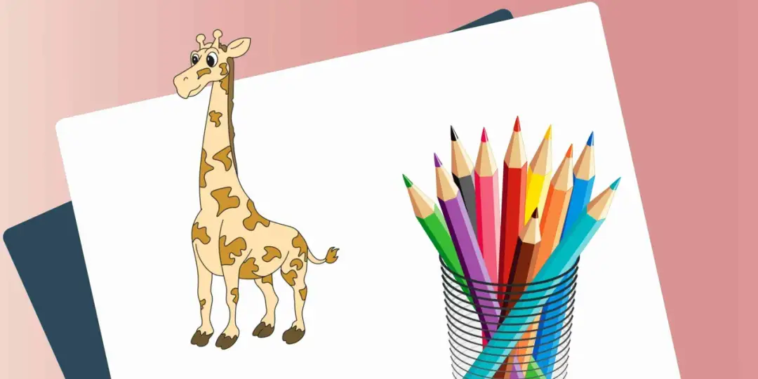 Giraffe malen: Einfache Schritt-für-Schritt-Anleitung für Kinder