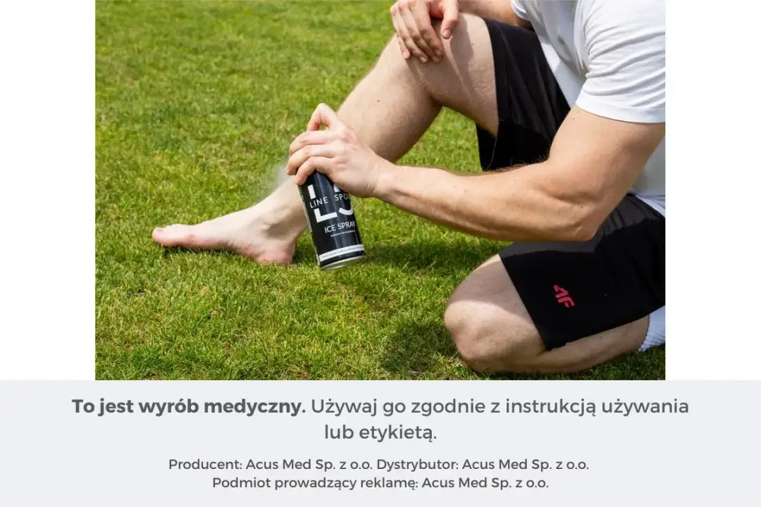 Uraz? Spray chłodzący przeciwbólowy - Jak wybrać i używać