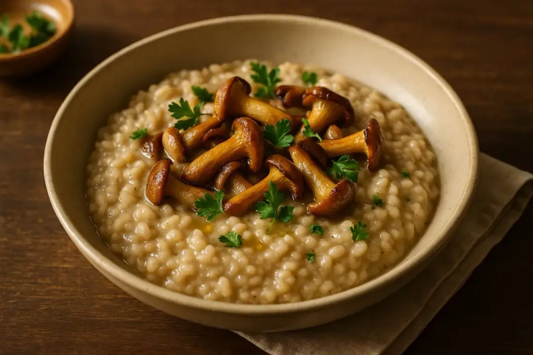 Risotto de boletus - Cómo lograr la textura perfecta sin usar nata