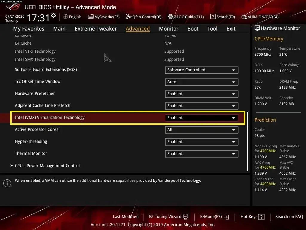 Jak włączyć wirtualizację na komputerze z Windows 10 - krok po kroku