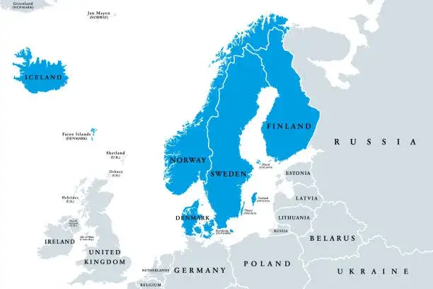 Największy półwysep Europy to Fennoskandzki – co warto o nim wiedzieć?