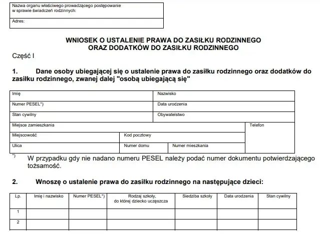 Jak napisać oświadczenie do zasiłku rodzinnego, by nie popełnić błędów?