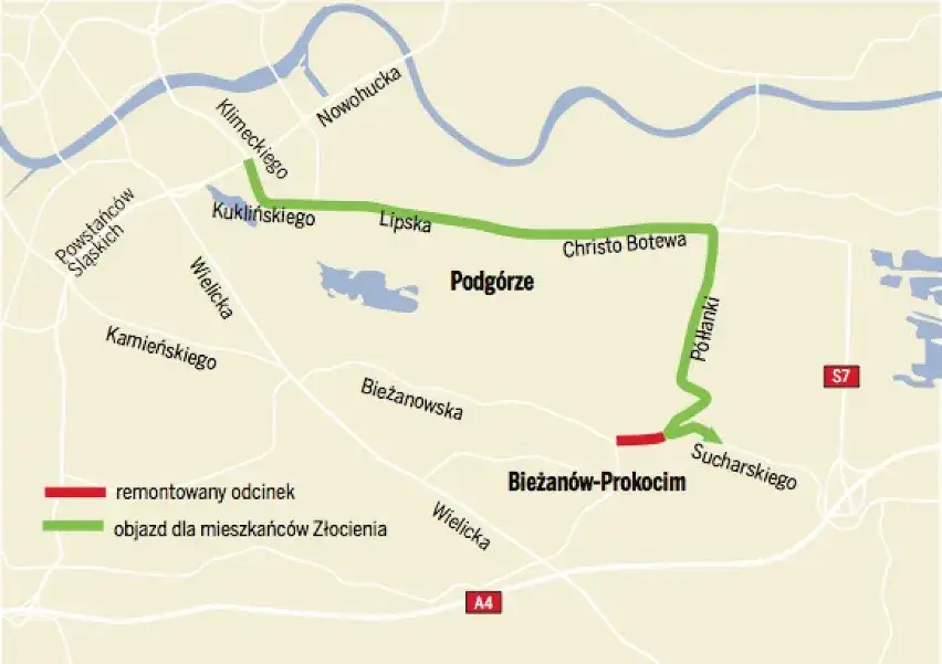 Jak dojechać do osiedla Złotego Wieku w Krakowie - proste trasy i połączenia