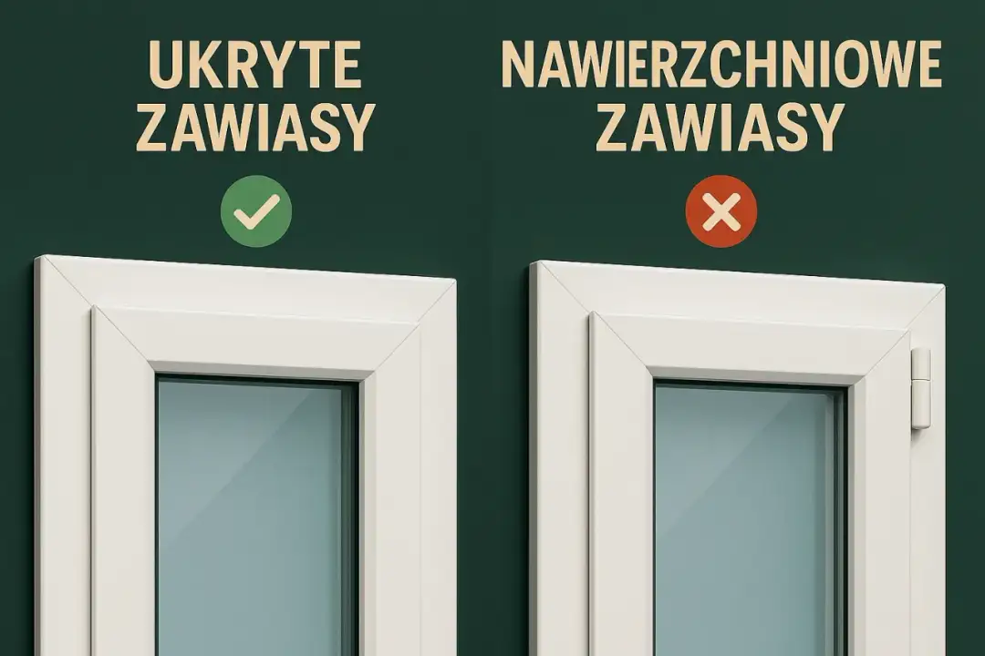 Ukryte zawiasy w oknach: Czy warto zainwestować w ten trend?