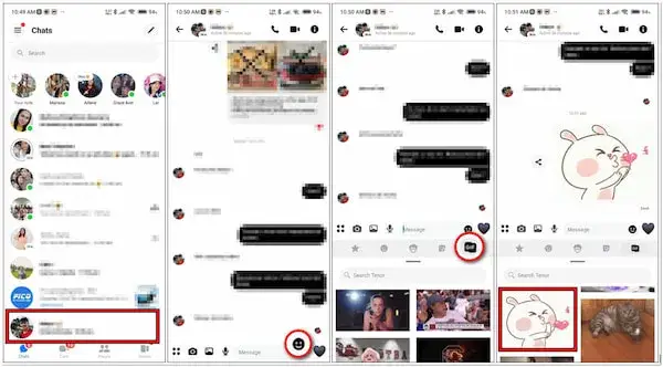 Jak wysłać Gifa na Messenger: Rozwiązanie problemów