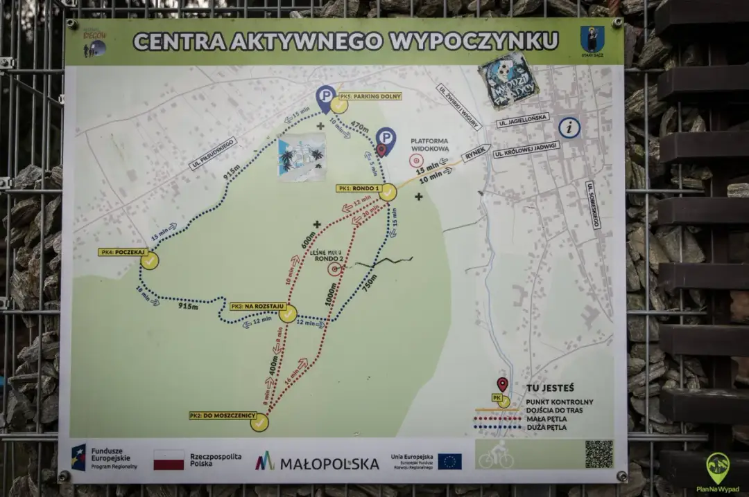 Leśne Molo w Starym Sączu - Jak zaplanować spacer na Miejskiej Górze?