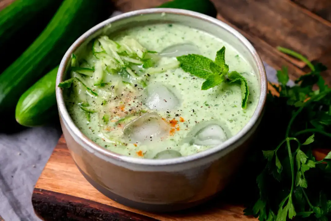 Kalte Gurkensuppe - So wird sie perfekt cremig statt wässrig