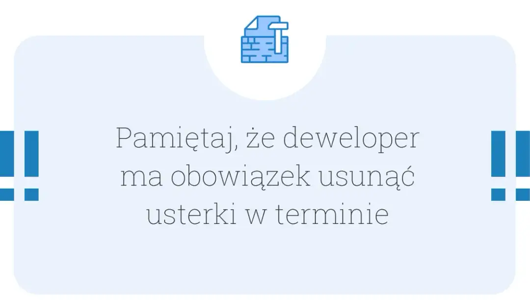Rękojmia dewelopera ile trwa – zmiany w czasie i co obejmuje